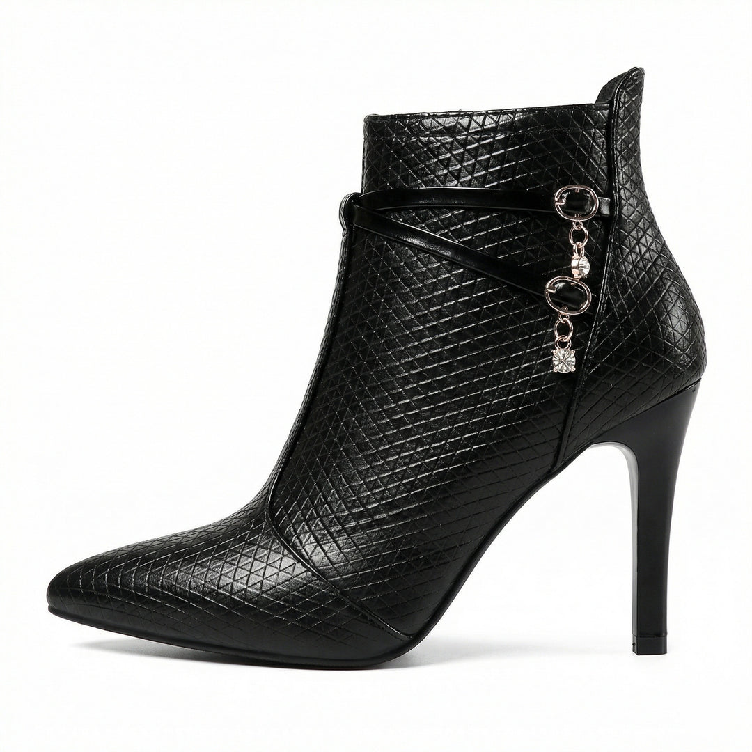 Modische Spitze Stiefeletten für Damen EB