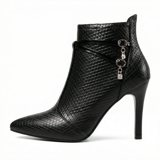 Modische Spitze Stiefeletten für Damen EB
