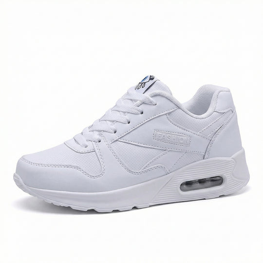 EB | Pu Orthopädische Damen Sneaker mit Schwarzem Augenprint