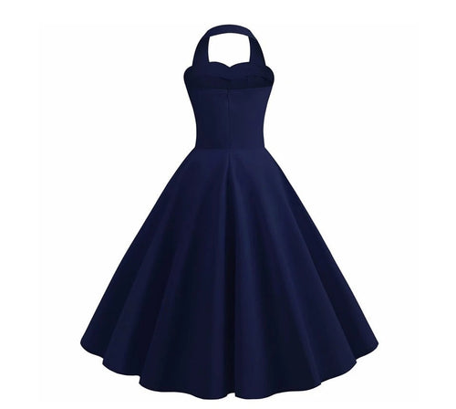 EB | Vintage Kleid Rockabilly Meer