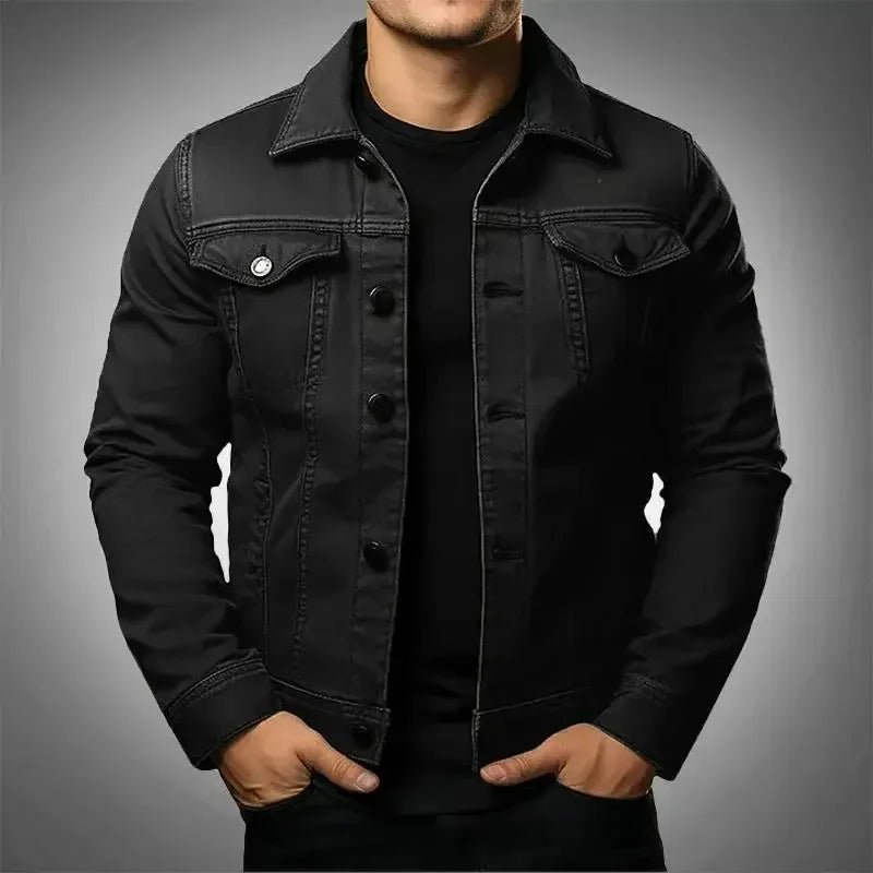 EB | Robuste & zeitlose Jeansjacke für Männer aus 100% Baumwolle
