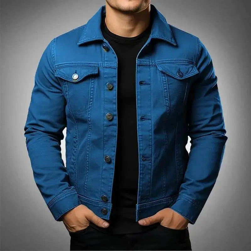 EB | Robuste & zeitlose Jeansjacke für Männer aus 100% Baumwolle