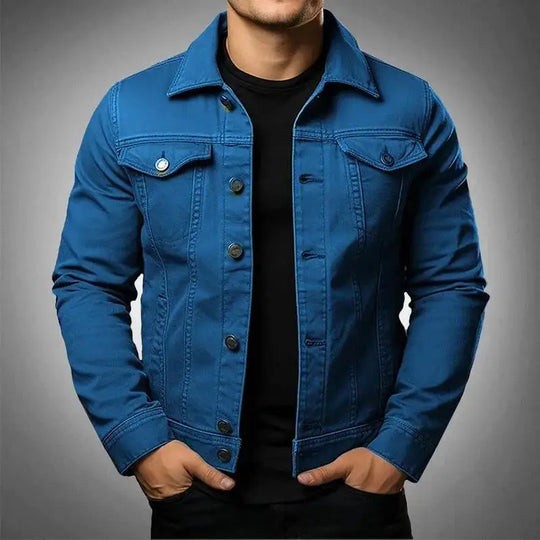 EB | Robuste & zeitlose Jeansjacke für Männer aus 100% Baumwolle