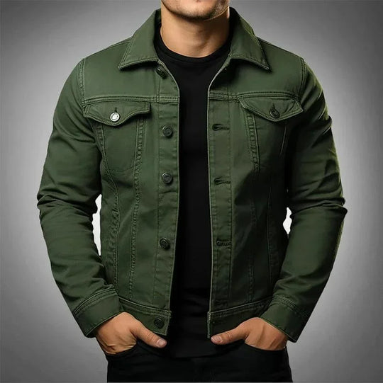 EB | Robuste & zeitlose Jeansjacke für Männer aus 100% Baumwolle