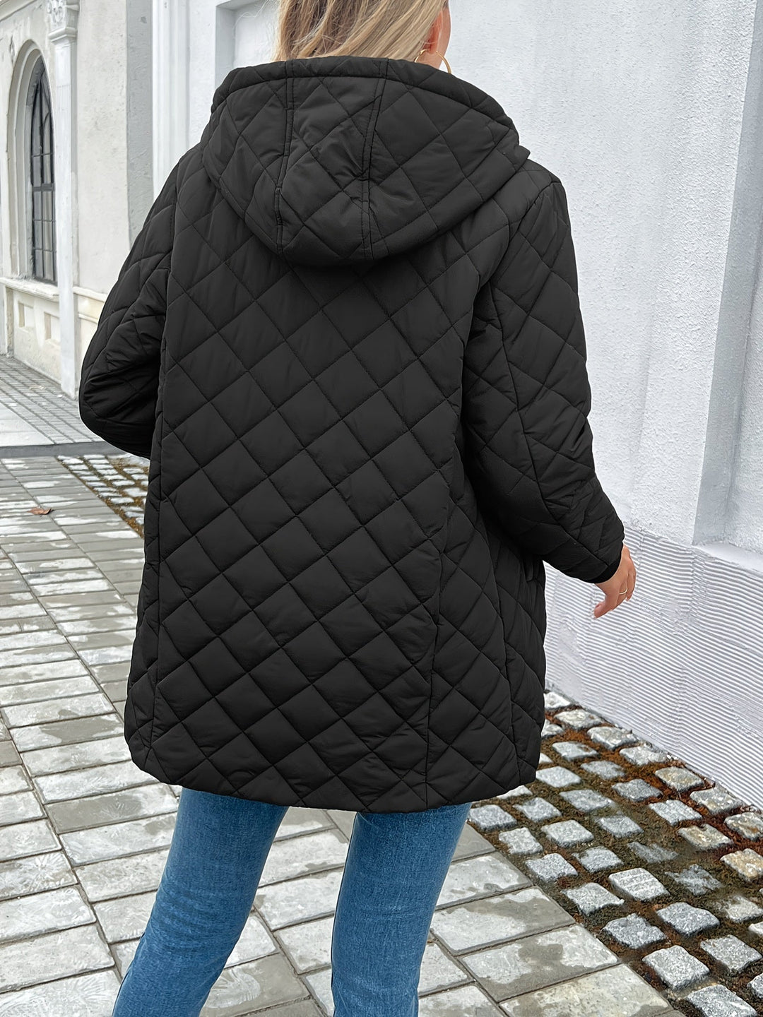 EB | Gepolsterte Puffy-Jacke mit Reißverschluss