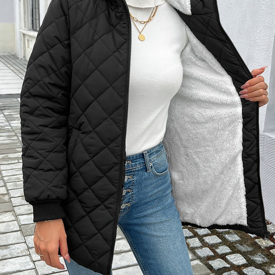 EB | Gepolsterte Puffy-Jacke mit Reißverschluss