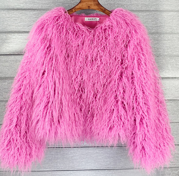 EB | Fluffy Kurze Jacke