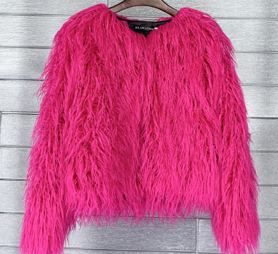 EB | Fluffy Kurze Jacke
