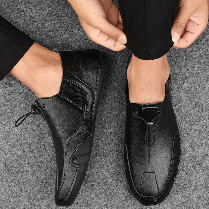 Herrenschuhe aus echtem Leder EB