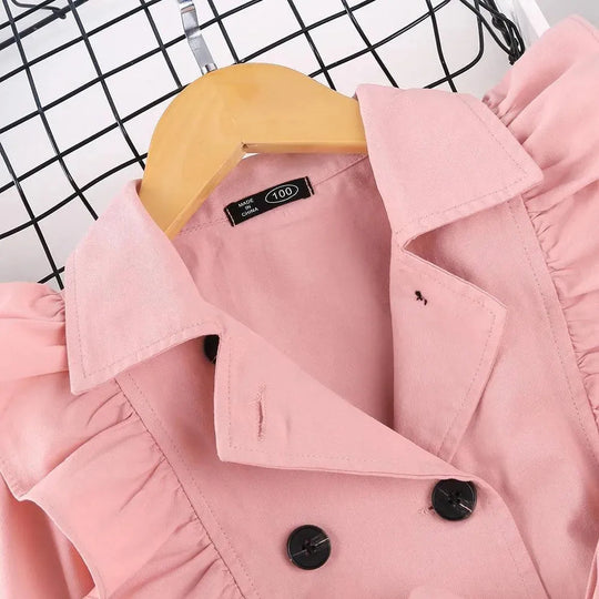 EB | Rüschentrenchcoats für Mädchen