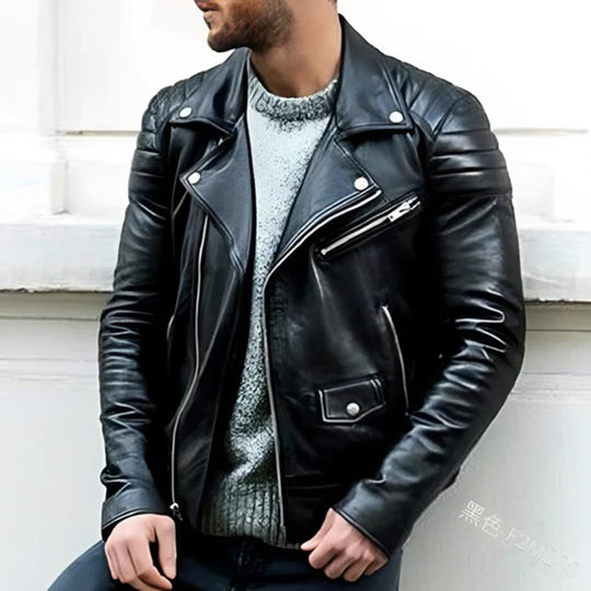 EB | Ryder Leder Bikerjacke
