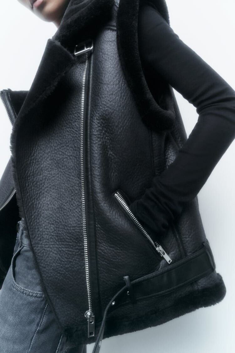 EB | Leder Bodywarmer Warm & Trendy