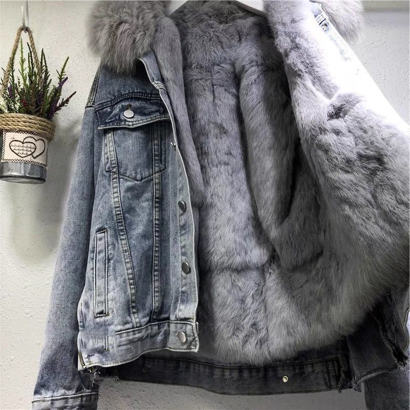 EB | Gefütterte Jeansjacke - Lässig & Trendy