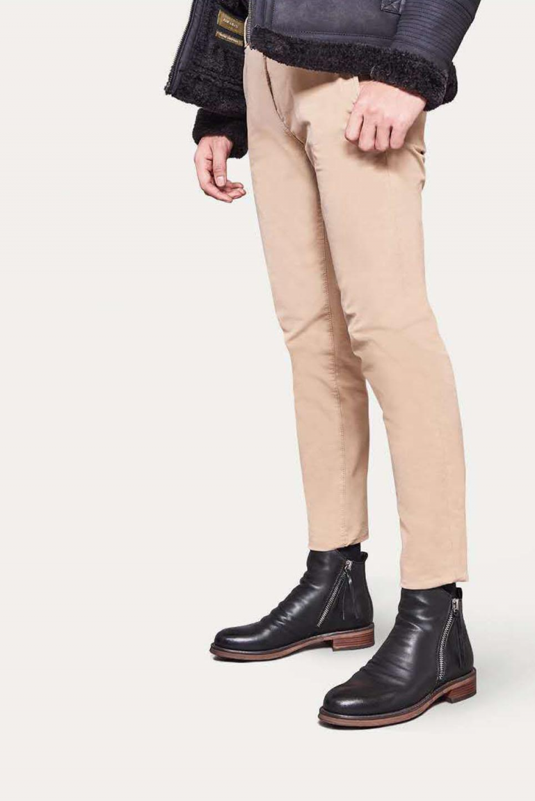 EB | Lederstiefel mit Glattem Finish