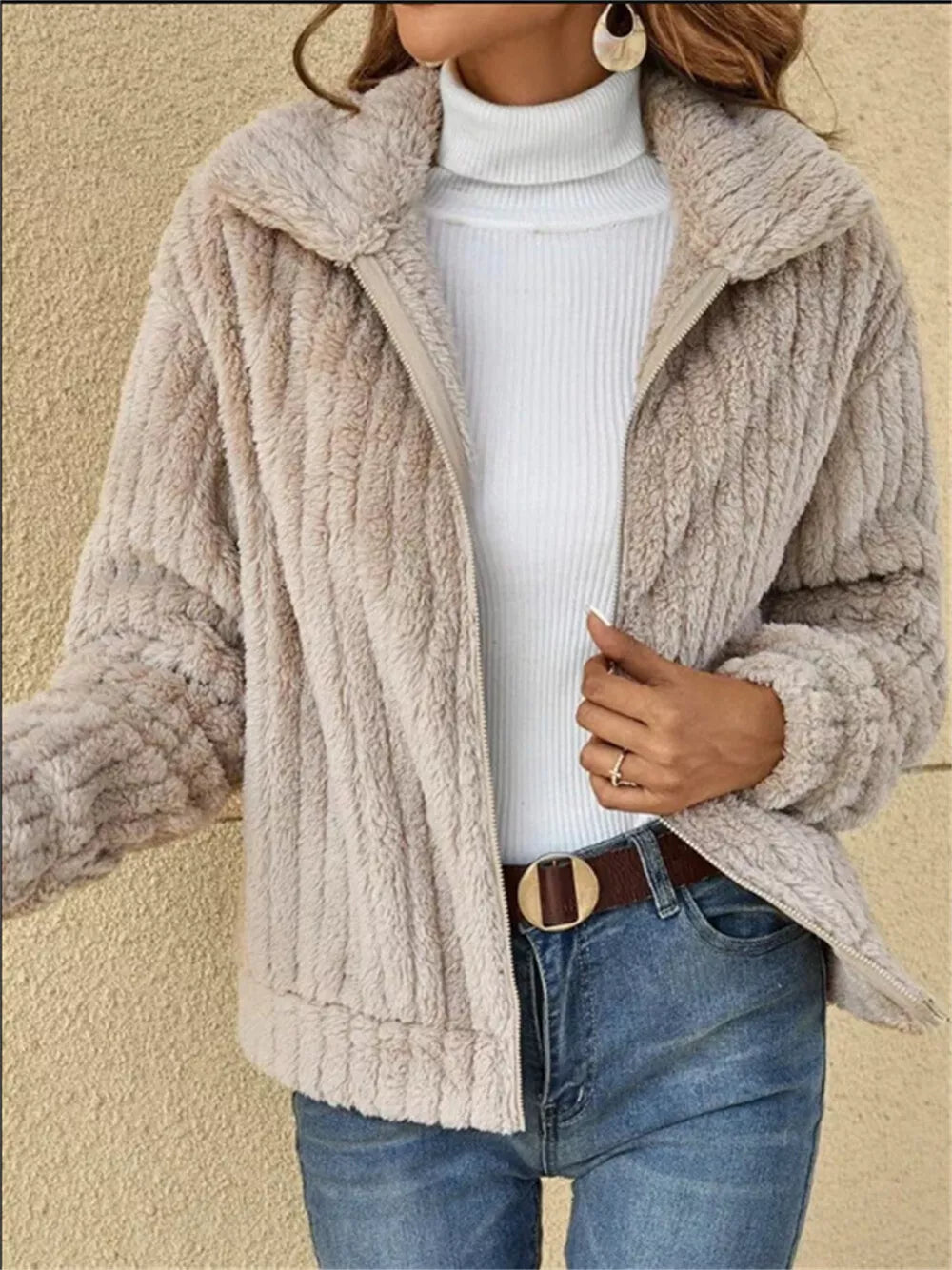 EB | Modischer Fleece-Mantel