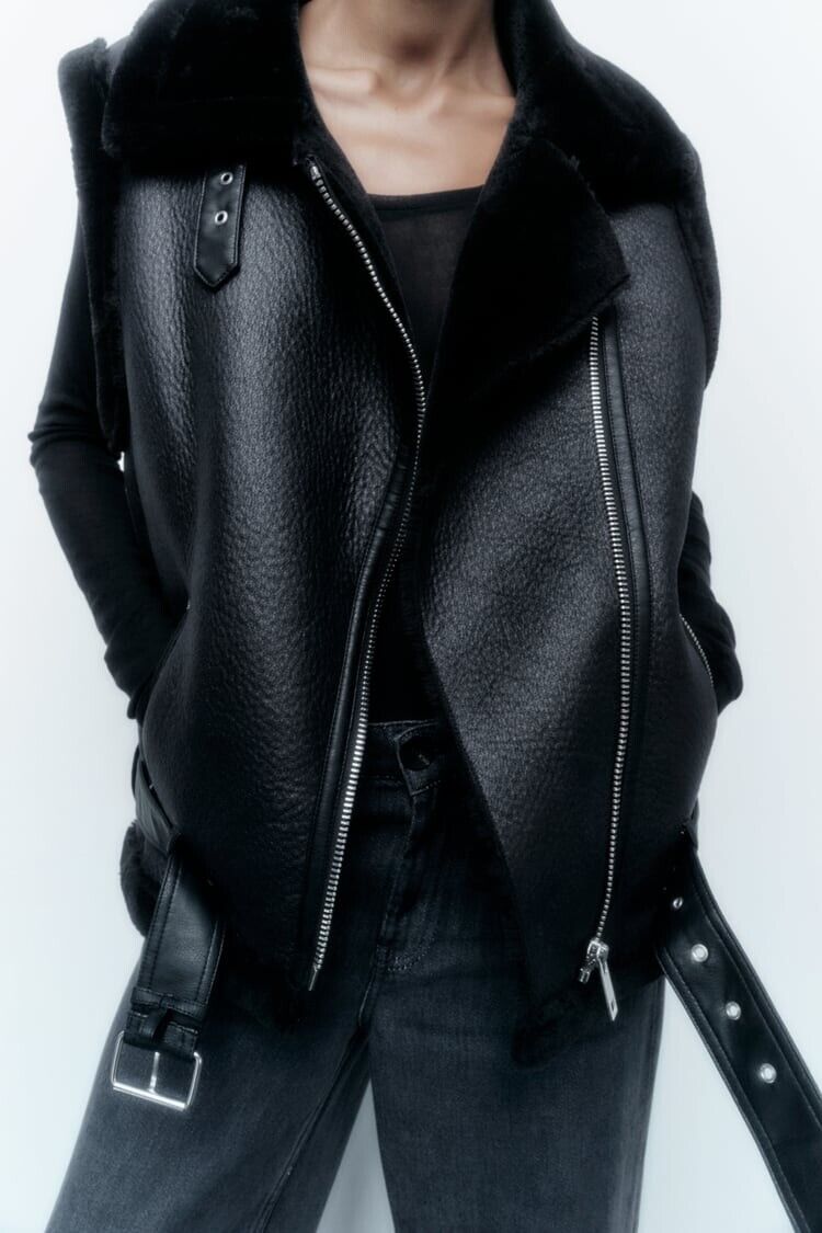 EB | Leder Bodywarmer Warm & Trendy