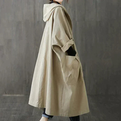 EB | Klassischer Trenchcoat mit Gürtel für Damen
