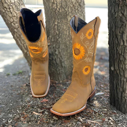 Kniehohe Cowboystiefel Für Damen EB
