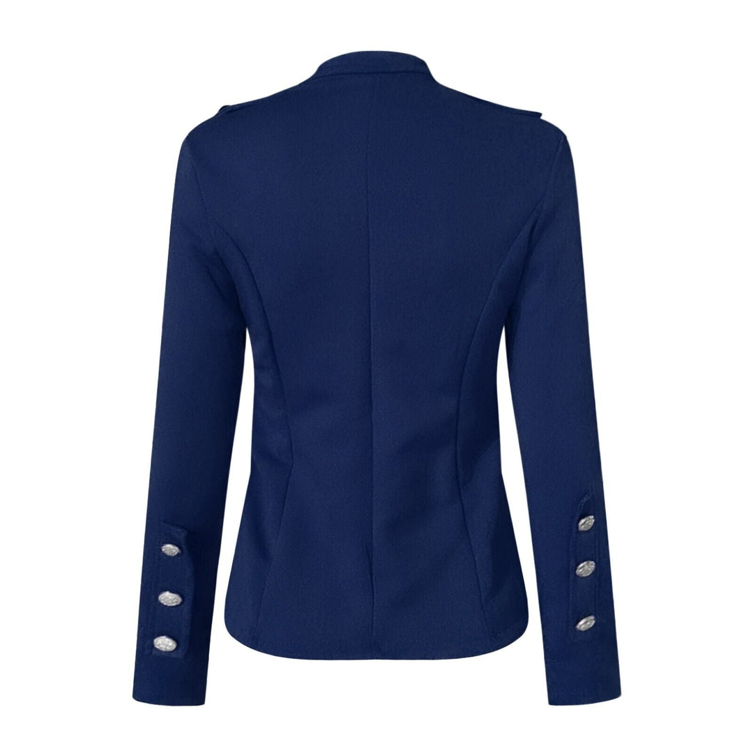 EB | Damen Knopf-Front Militärstil Jacke