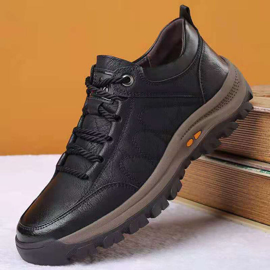 Warme Winterschuhe aus Leder EB