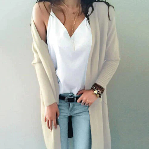 EB | Weicher Langer Cardigan