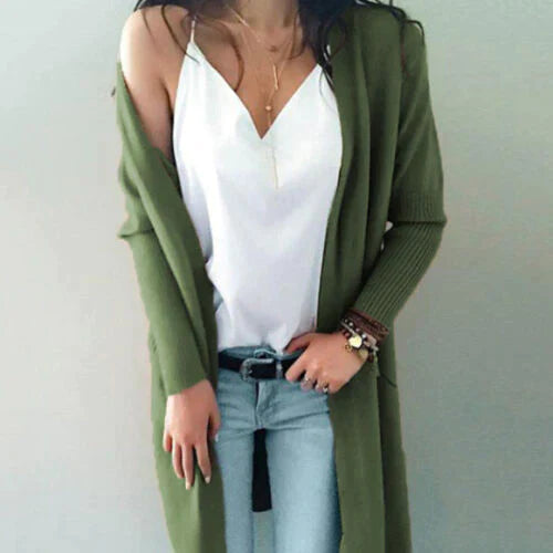 EB | Weicher Langer Cardigan