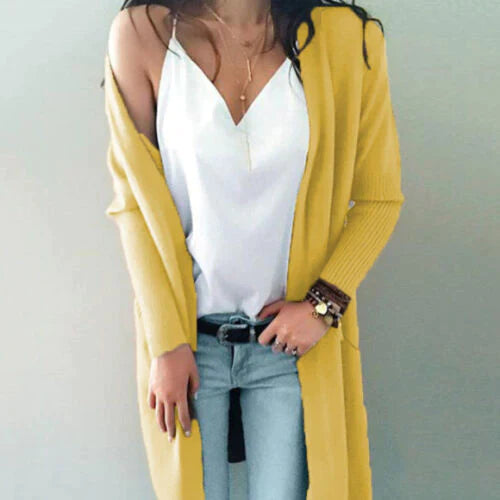 EB | Weicher Langer Cardigan
