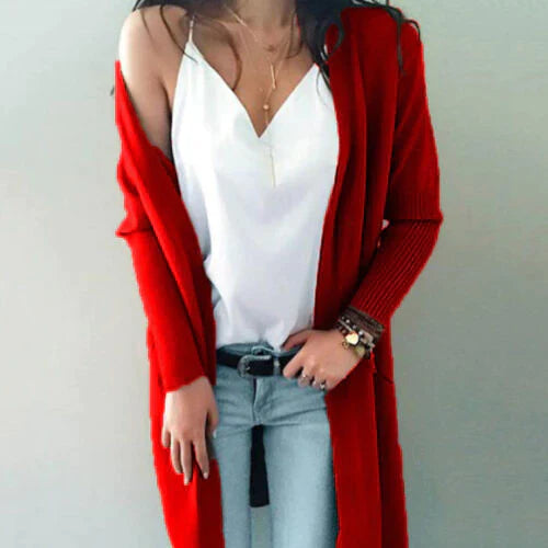 EB | Weicher Langer Cardigan