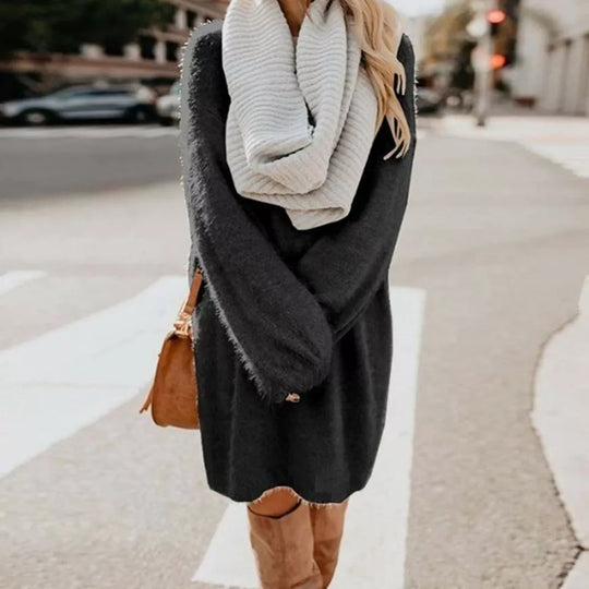 EB | Strickkleid für Den Winter für Frauen