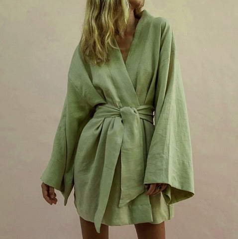 EB | Luxus Kimono mit Gürtel