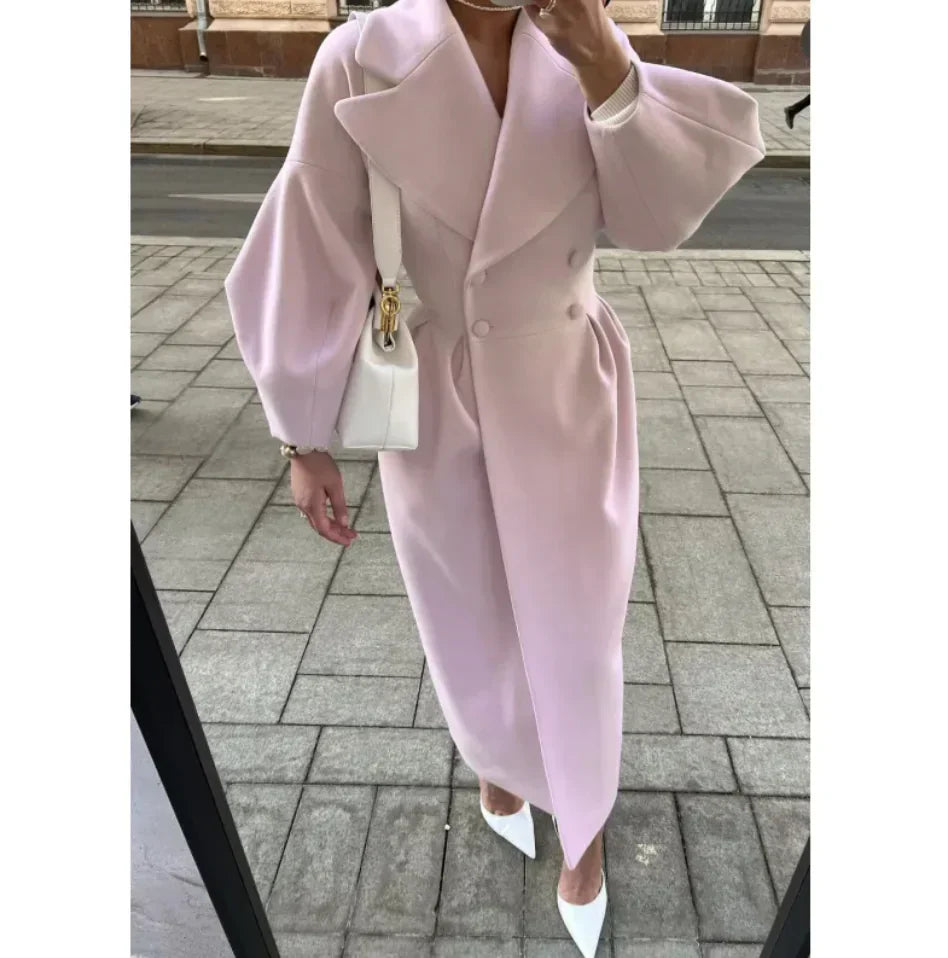 EB | Lange Jacke Klassischer Schnitt Zeitloser Stil