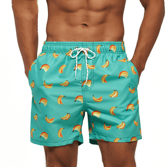 EB | Herren Badehose Grafischer Druck