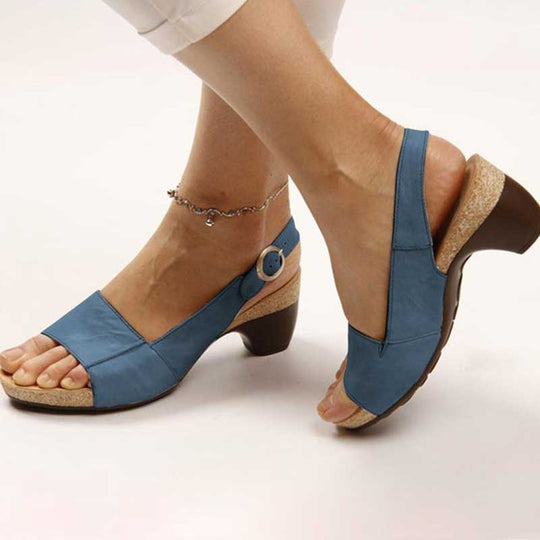 EB | Orthopädische Sandalen mit Absatz Stilvoller Komfort und Unterstützung