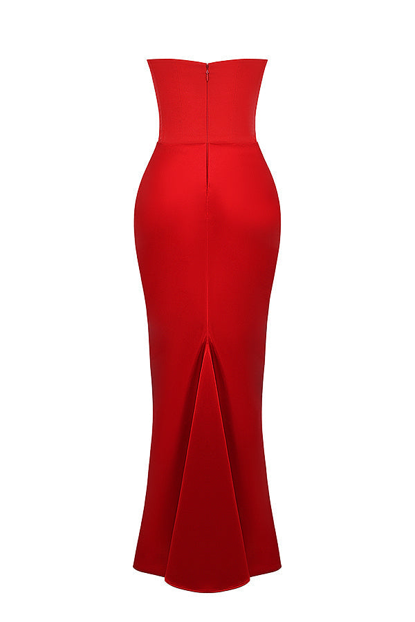 EB | Elegante Strapless Korsettkleid