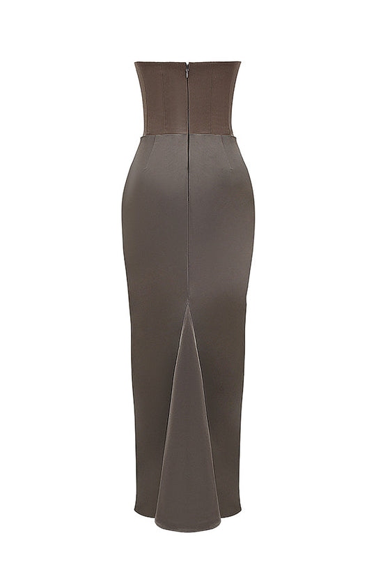 EB | Elegante Strapless Korsettkleid