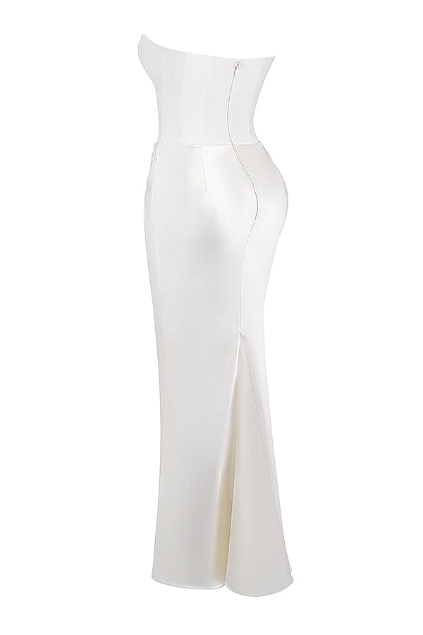 EB | Elegante Strapless Korsettkleid