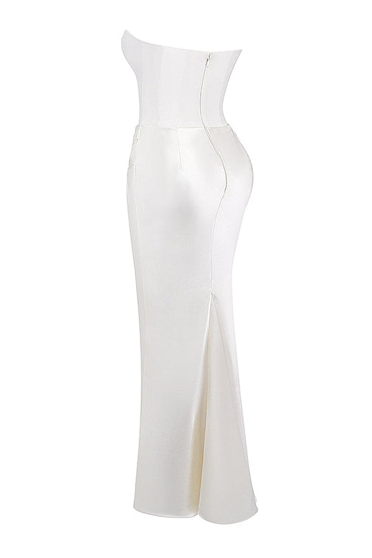 EB | Elegante Strapless Korsettkleid