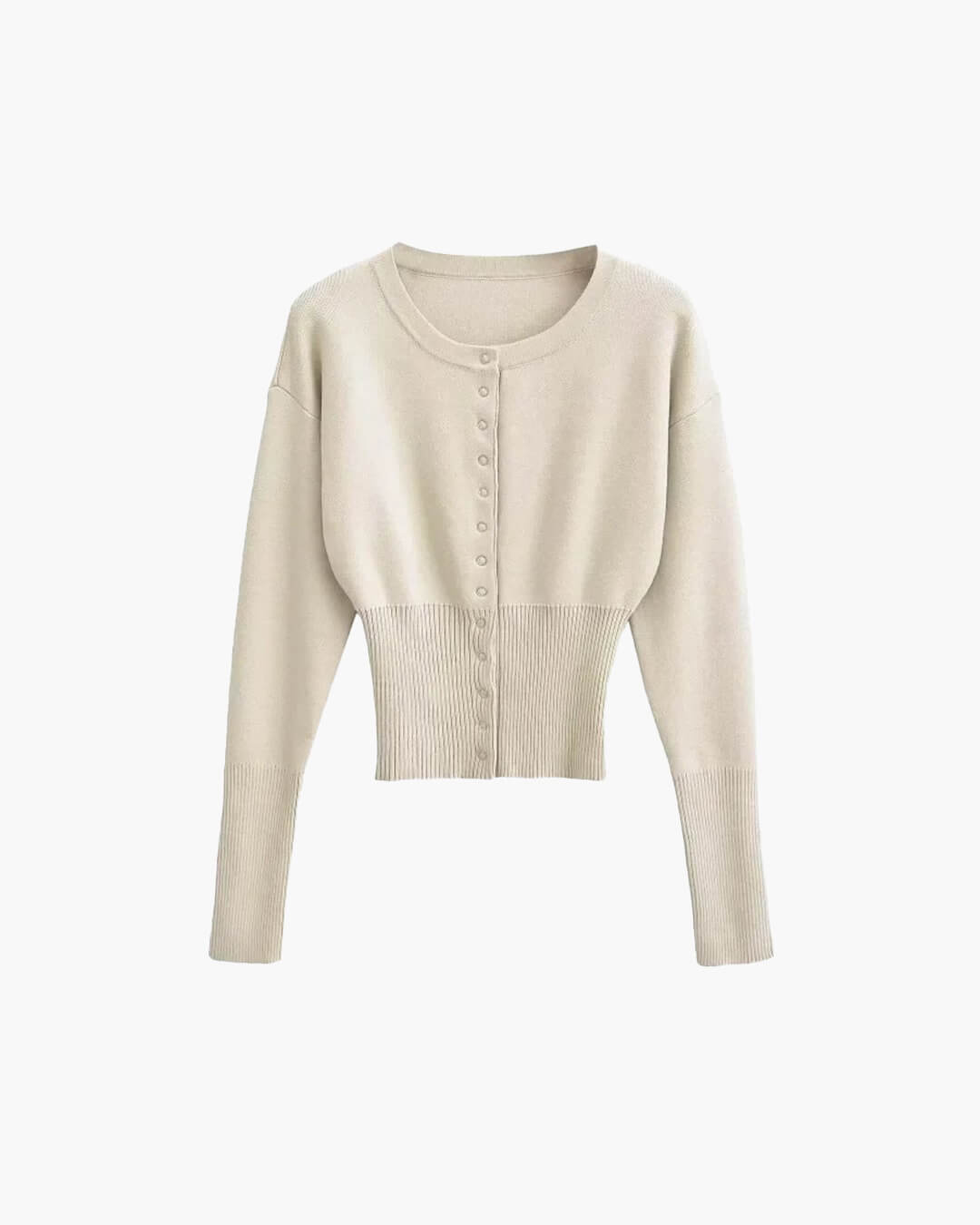EB | Strickjacke mit Rundhals
