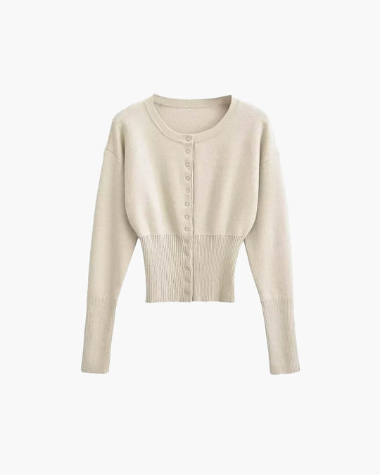 EB | Strickjacke mit Rundhals