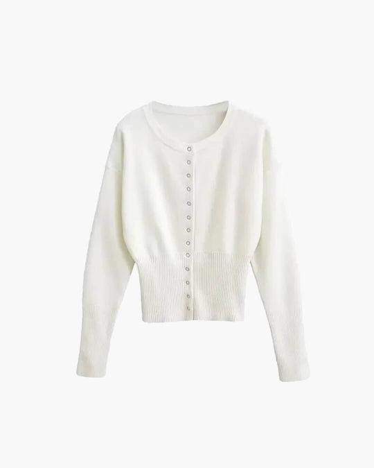 EB | Strickjacke mit Rundhals