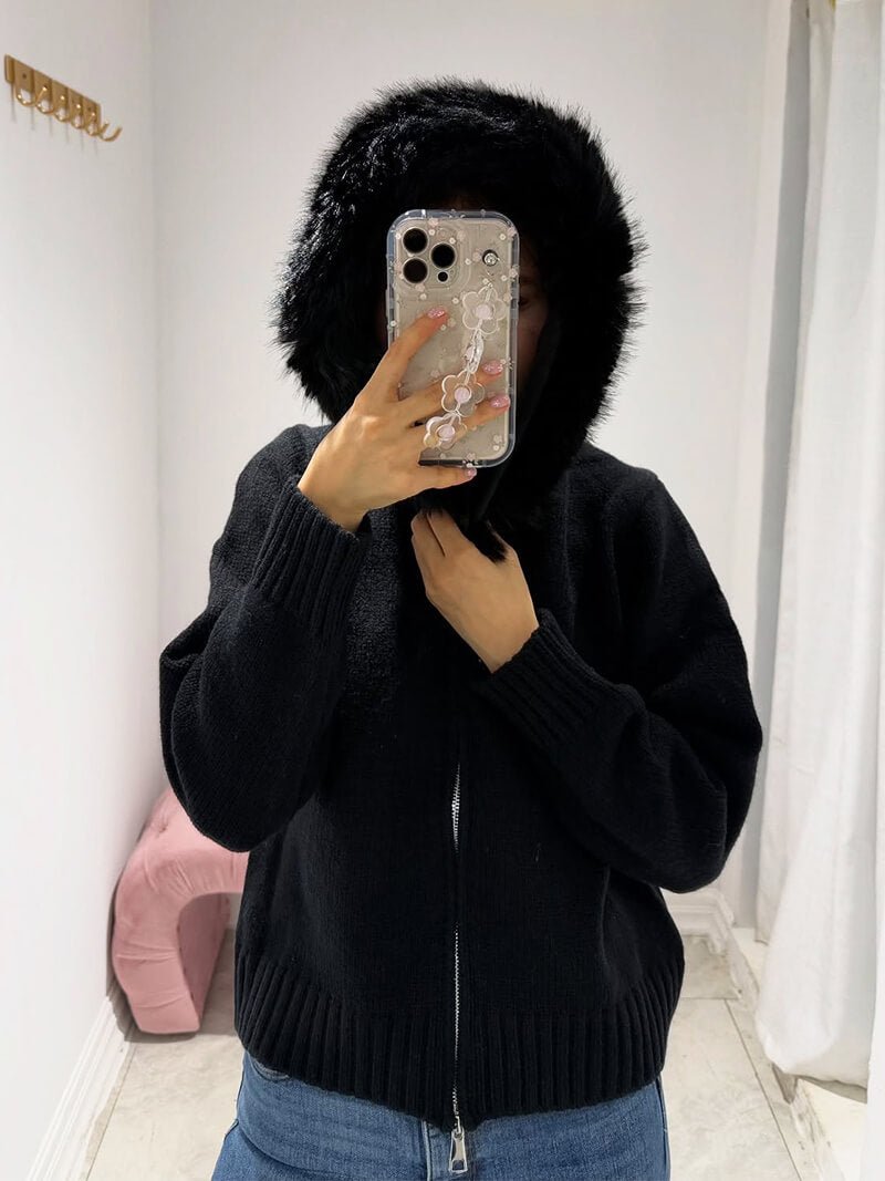 EB | Faux-Fur-Jacke