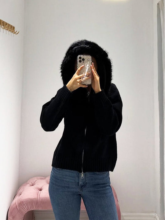 EB | Faux-Fur-Jacke
