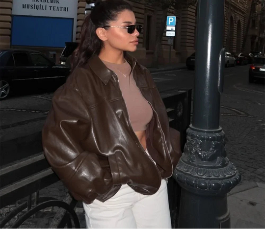 EB | Vegane Lederjacke