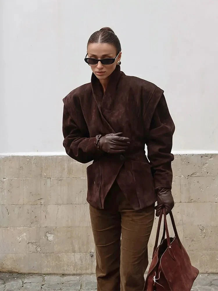 EB | Retro Wildlederjacke