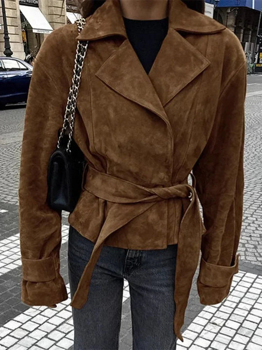 EB | Retro Wildlederjacke