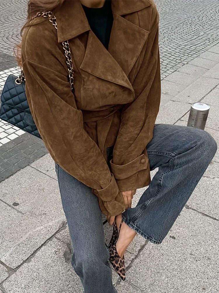 EB | Retro Wildlederjacke