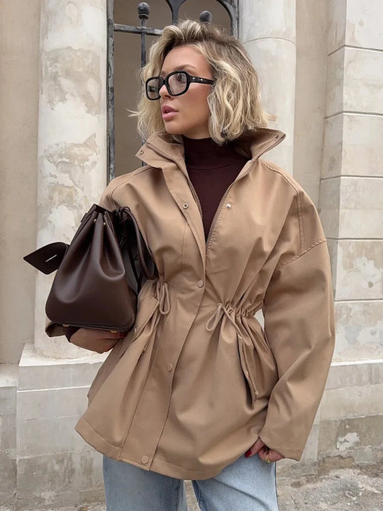EB | Kordelzug Trenchcoat