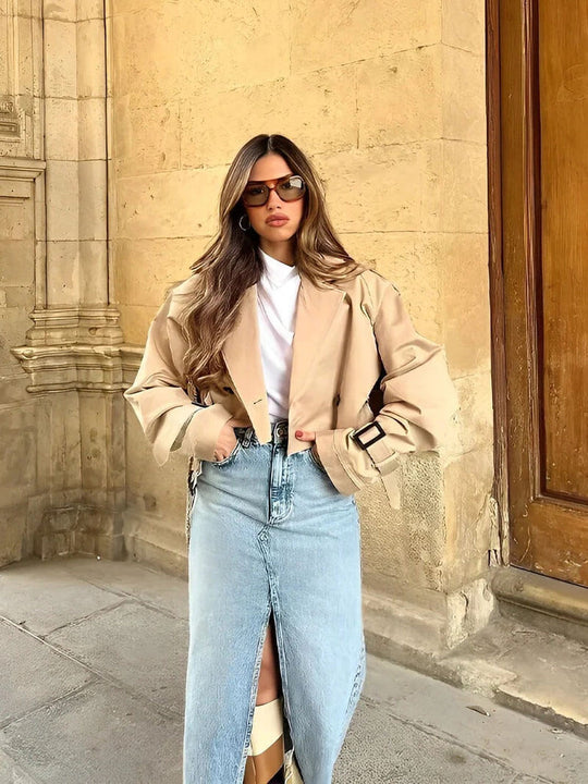 EB | Gekürzter Trenchcoat