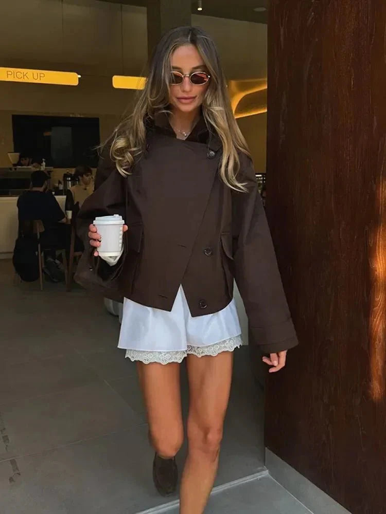 EB | Cropped Trenchcoat