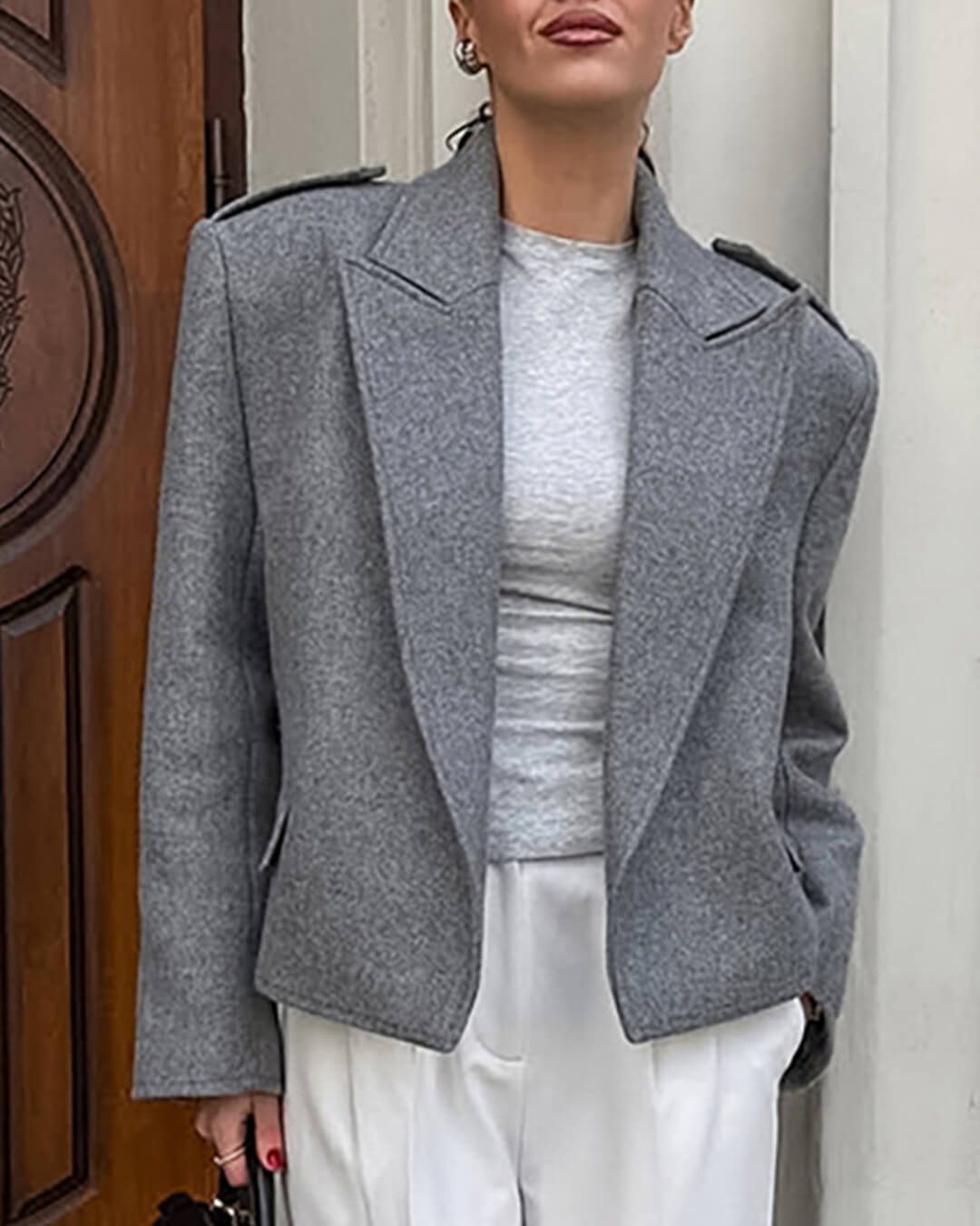 EB | Blazer mit Schulterpolstern